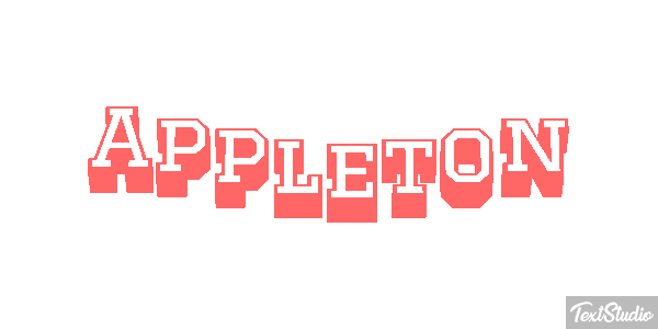 Appleton Efeito do texto