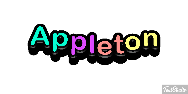 Appleton Efeito do texto