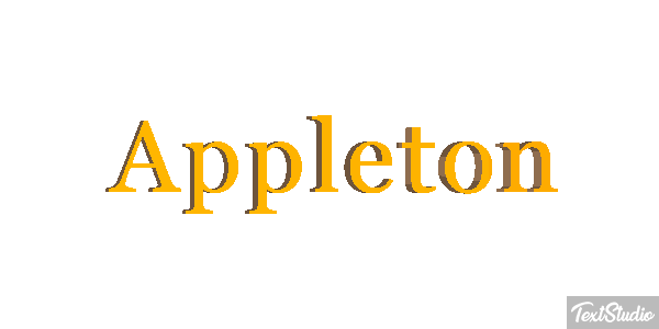 Appleton Efeito do texto