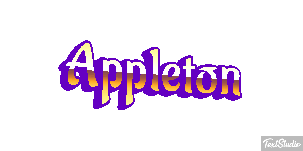 Appleton Efeito do texto