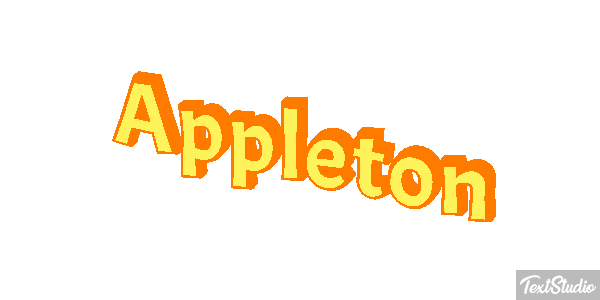 Appleton Efeito do texto