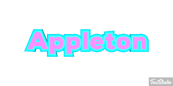 Appleton Efeito do texto