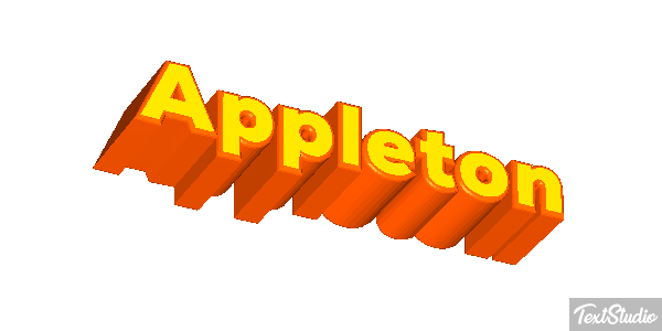 Appleton Efeito do texto