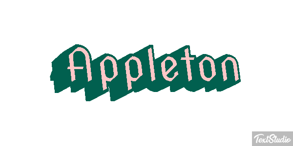 Appleton Efeito do texto