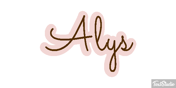Alys Text effect