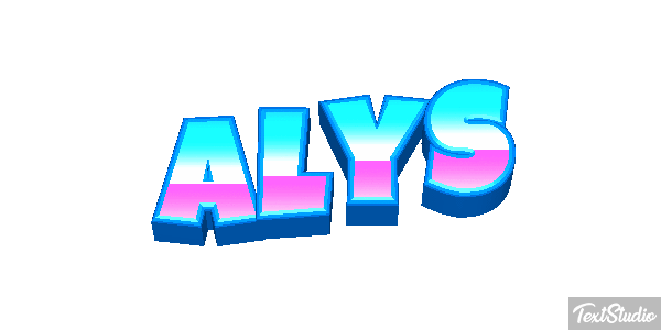 Alys Text effect