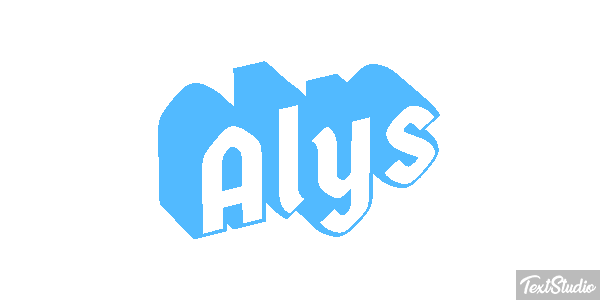 Alys Text effect