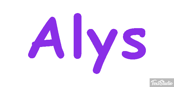 Alys Text effect