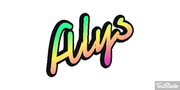 Alys Text effect