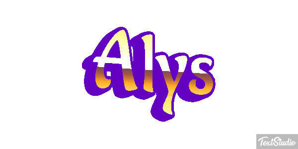 Alys Text effect
