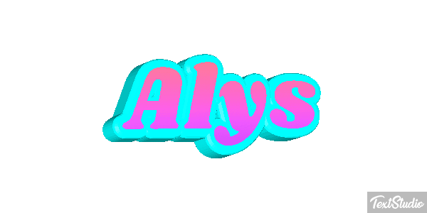 Alys Text effect
