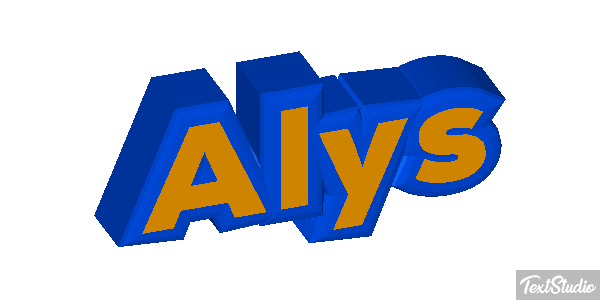 Alys Text effect