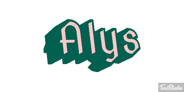 Alys Text effect
