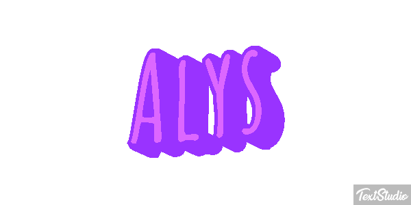 Alys Text effect