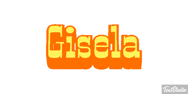 Gisela Efecto de texto