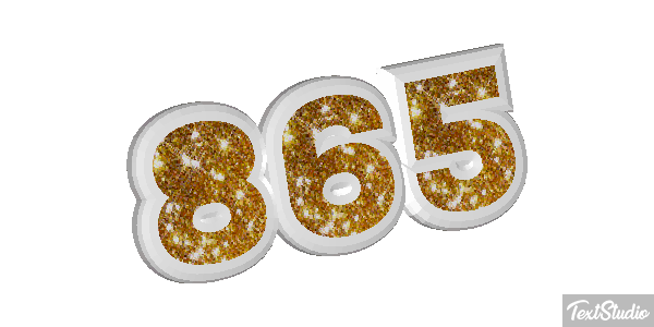 865 Texteffekt
