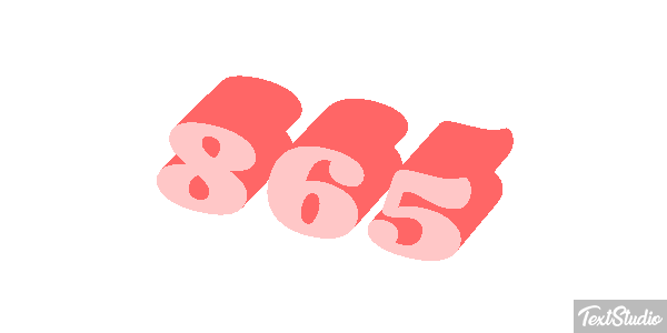 865 Texteffekt