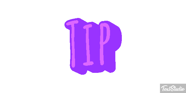 Tip Texteffekt