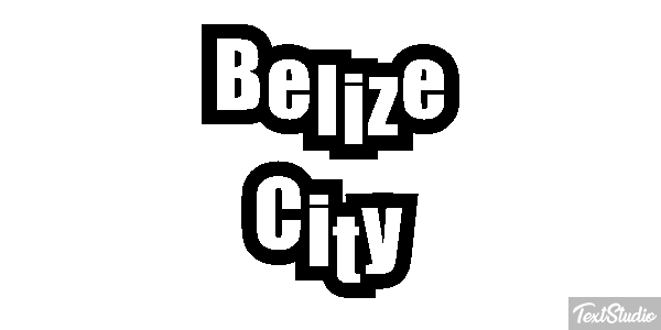 Belize City Efeito do texto