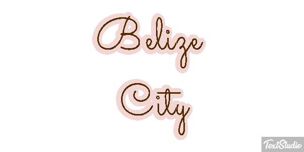Belize City Efeito do texto
