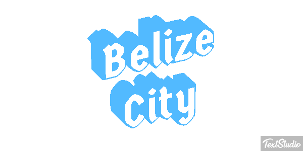 Belize City Efeito do texto
