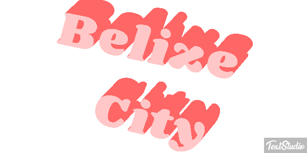 Belize City Efeito do texto