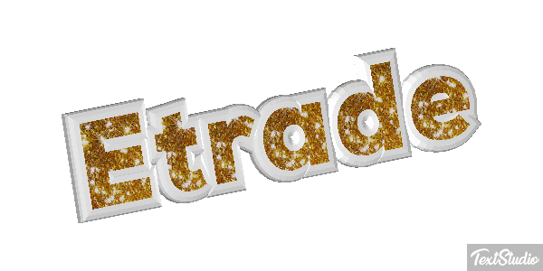 Etrade Tekst effect