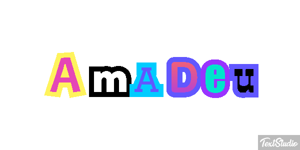 Amadeu Texteffekt