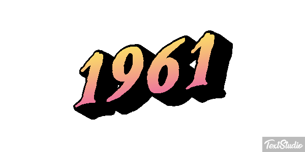 1961 Effet de texte