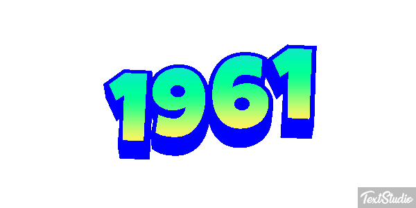1961 Effet de texte