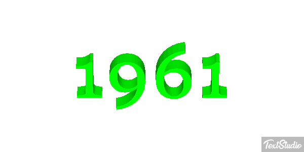 1961 Effet de texte