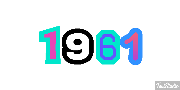 1961 Effet de texte