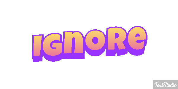 Ignore Effetto testo