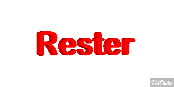 Rester Текстовый эффект