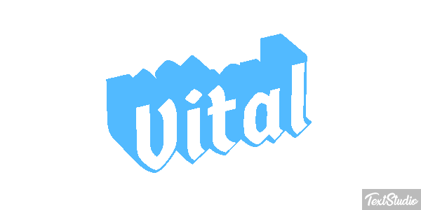 Vital Texteffekt