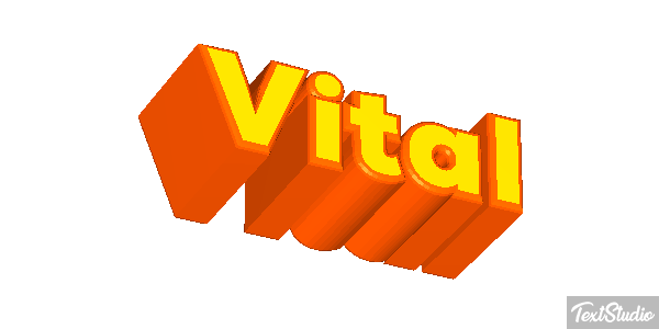 Vital Texteffekt