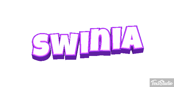 świnia Tekst effect