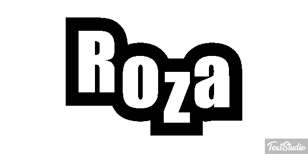 Róża Effetto testo