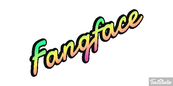 Fangface Texteffekt
