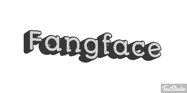 Fangface Texteffekt