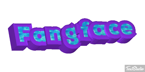 Fangface Texteffekt