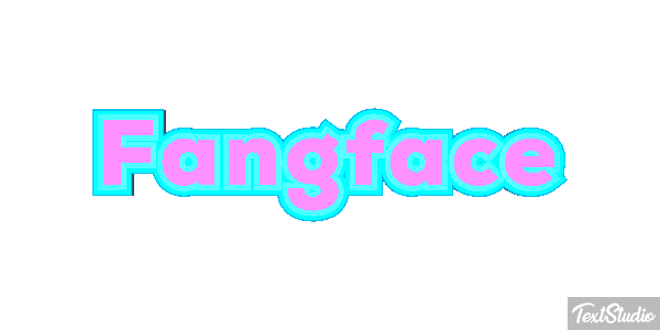Fangface Texteffekt
