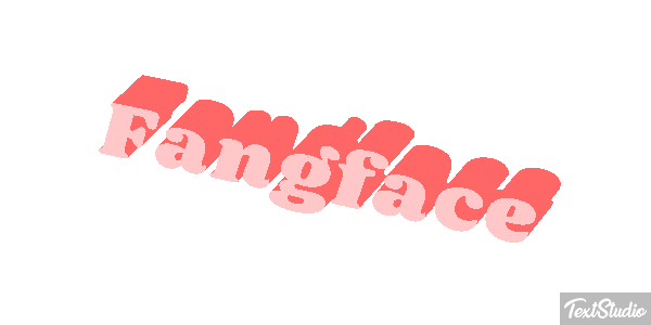 Fangface Texteffekt