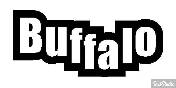Buffalo Text effect
