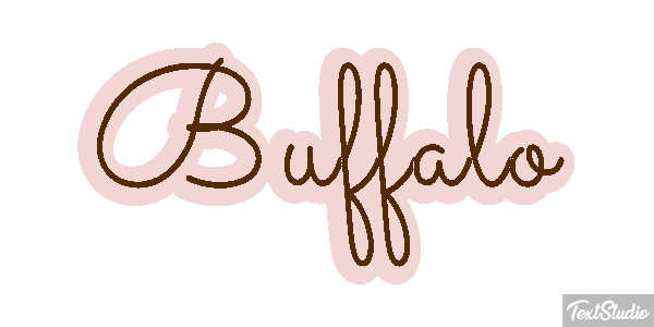 Buffalo Text effect