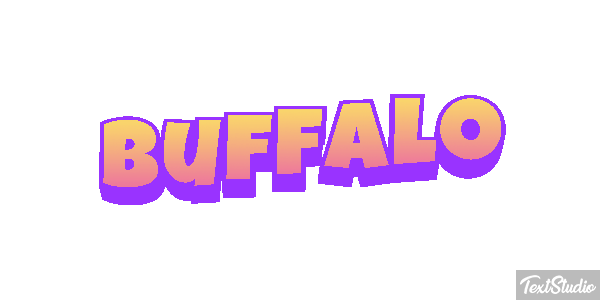 Buffalo Text effect