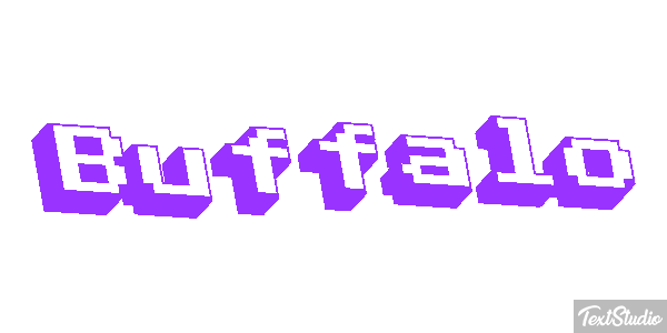 Buffalo Text effect