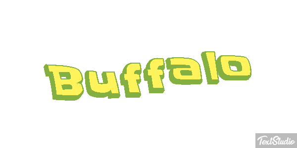 Buffalo Text effect