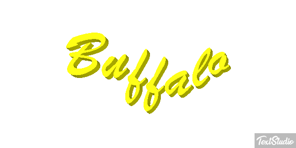 Buffalo Text effect