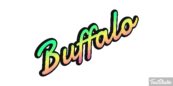 Buffalo Text effect